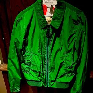 Burberry Green windbreaker